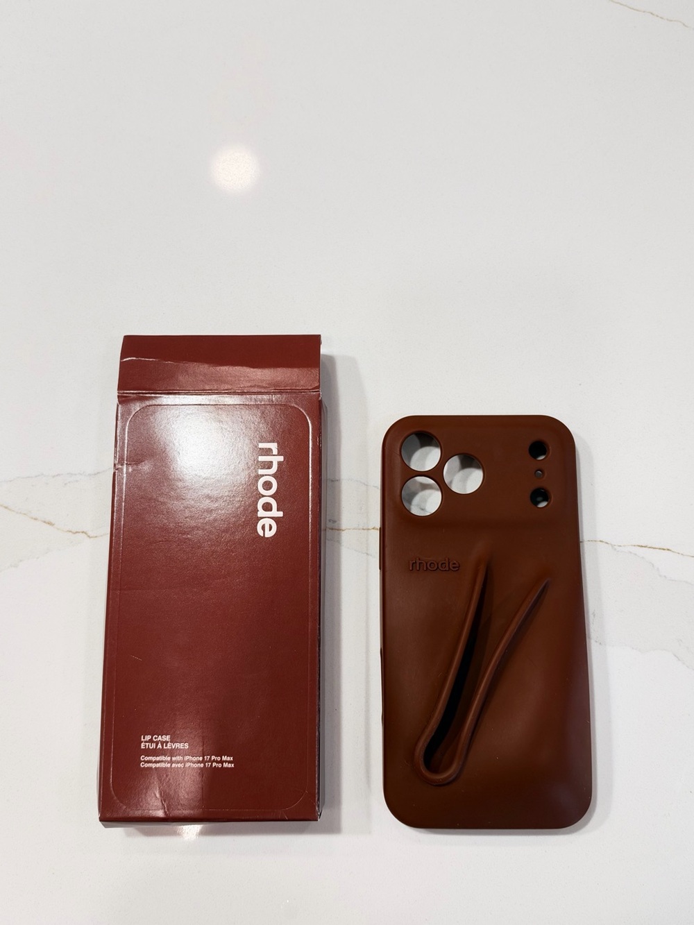Rhode Lip Case for iPhone 17 Pro Max – New Collection – Brand New